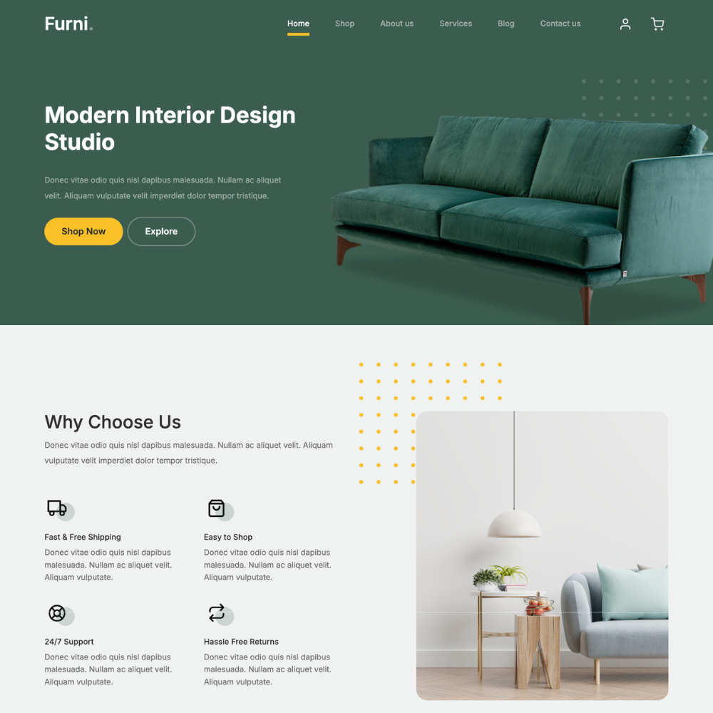 Furniture Website